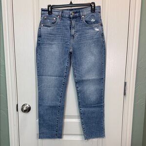GAP Women's Girlfriend Mid Rise Ankle Jeans Sz 26